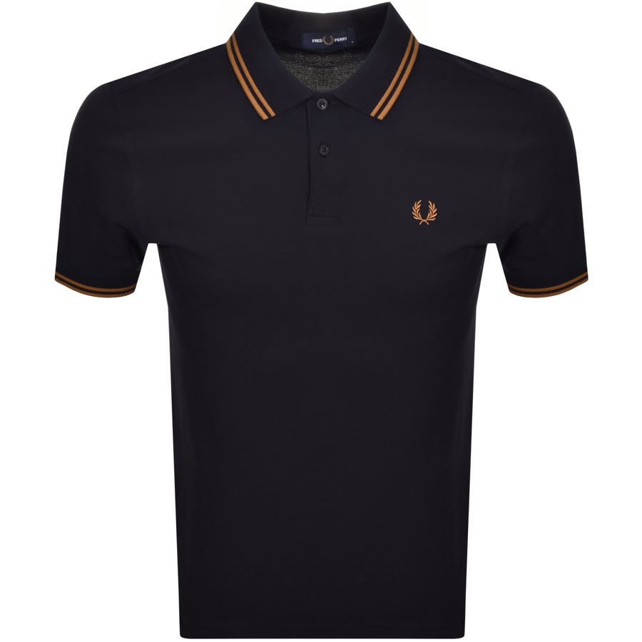 Alternative Image for ProductFred Perry Twin Tipped Polo T Shirt Navy1